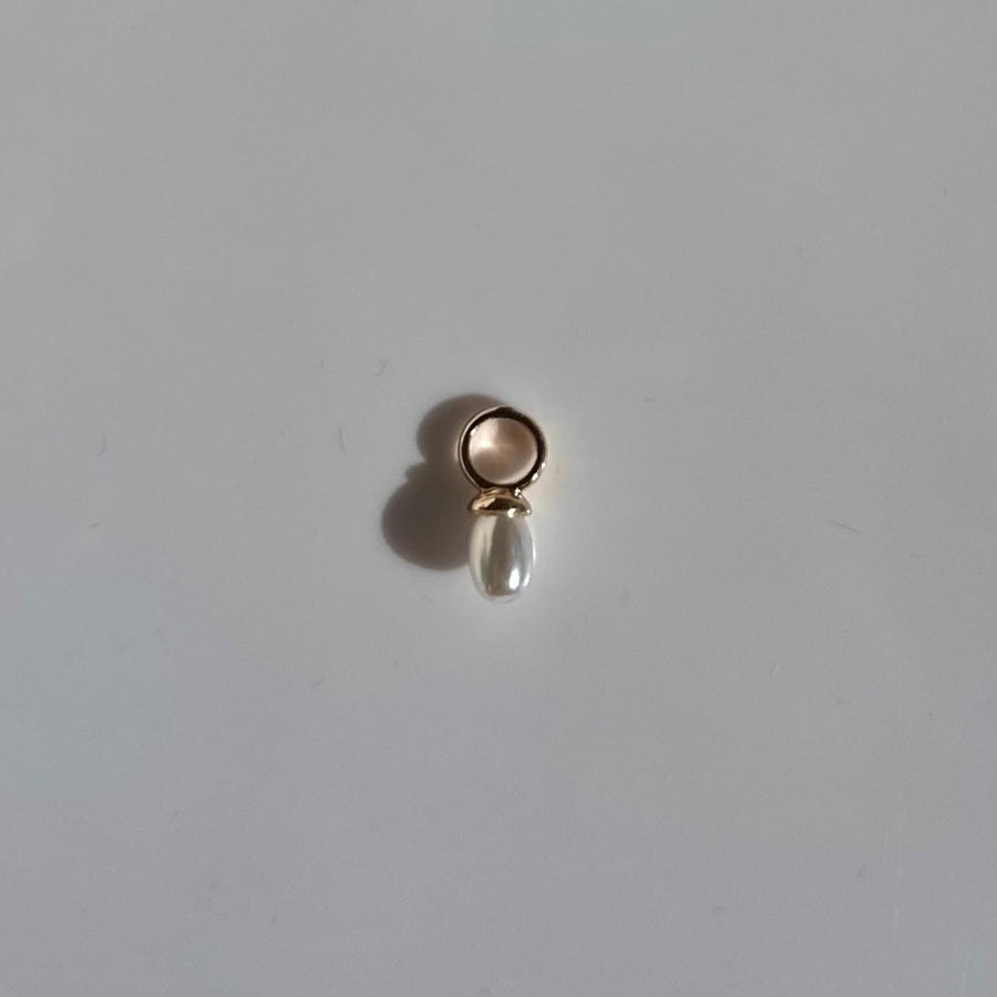 Fresh Water Pearl Charm - Gold Filled